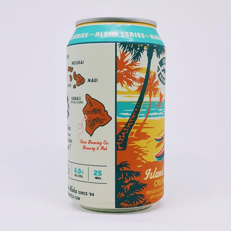 「KONA BREWING Island Colada CREAM ALE / コナブリューイング アイランドコラーダ クリームエール」画像4