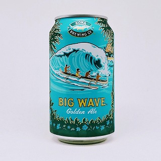 KONA BREWING BIG WAVE Golden Ale / コナブリューイング ビッグウェーブ ゴールデンエール