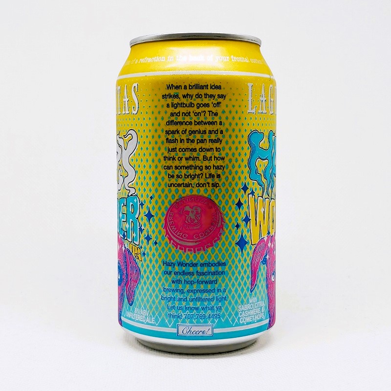 「LAGUNITAS HAZY WONDER IPA / ラグニタス ヘイジーワンダーIPA」画像4